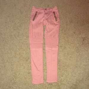 Pink jeans